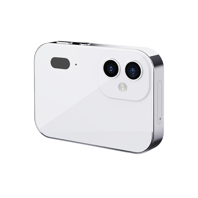 D6 CCD HD Digital Camera Movie Music Smart Camera Touch Screen Student Card Video Recorder, Excluding Memory, Black, White D6 CCD HD Digital Camera Movie Music Smart Camera Touch Screen Student Card Video Recorder, Excluding Memory, Black, White